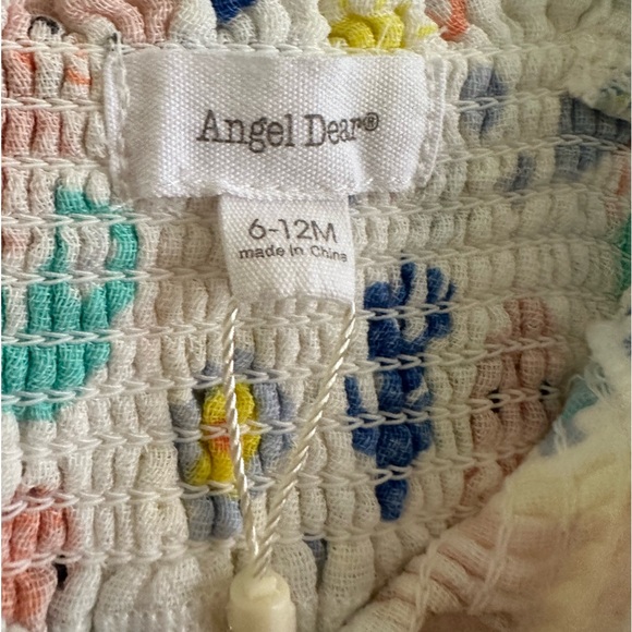 💙5/$25💙 Angel Dear Organic Cotton See U Mermaid Top 6-12M NwT - Picture 3 of 3